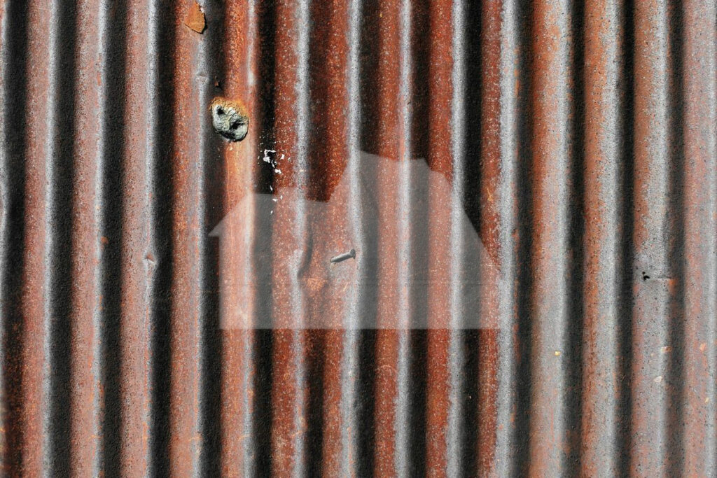 Metal Roof Rust Spot